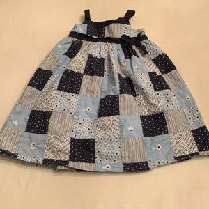 Absolutely Adorable Janie & Jack Blue Plaid Dress. Size 2T